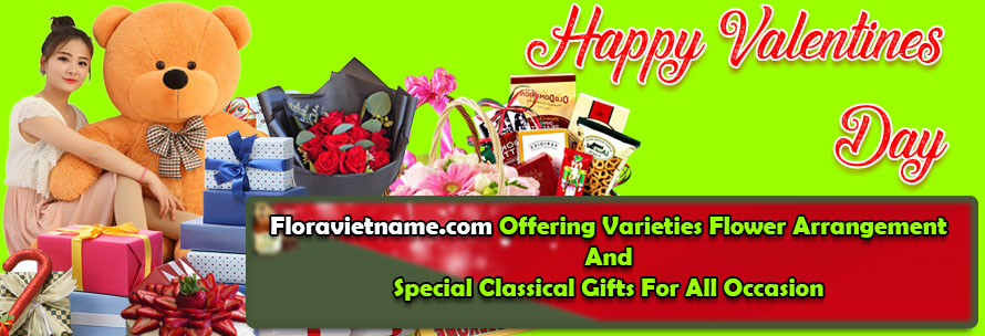 send valentines day flower and gifts to vietnam